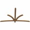 Ekena Millwork Davenport Timber Gable Bracket, Western Red Cedar, 84"W x 53"H x 1 1/2"D x 3 1/2"F, 15/12 Pitch GBW084X53X0204DAV00SWR - alternate 3
